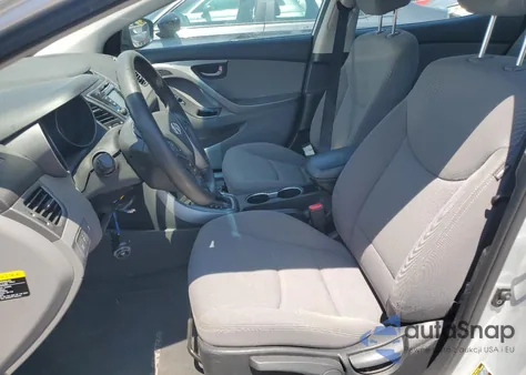 2015 Hyundai Elantra Se from USA, damaged, VIN KMHDH4AE4FU299467